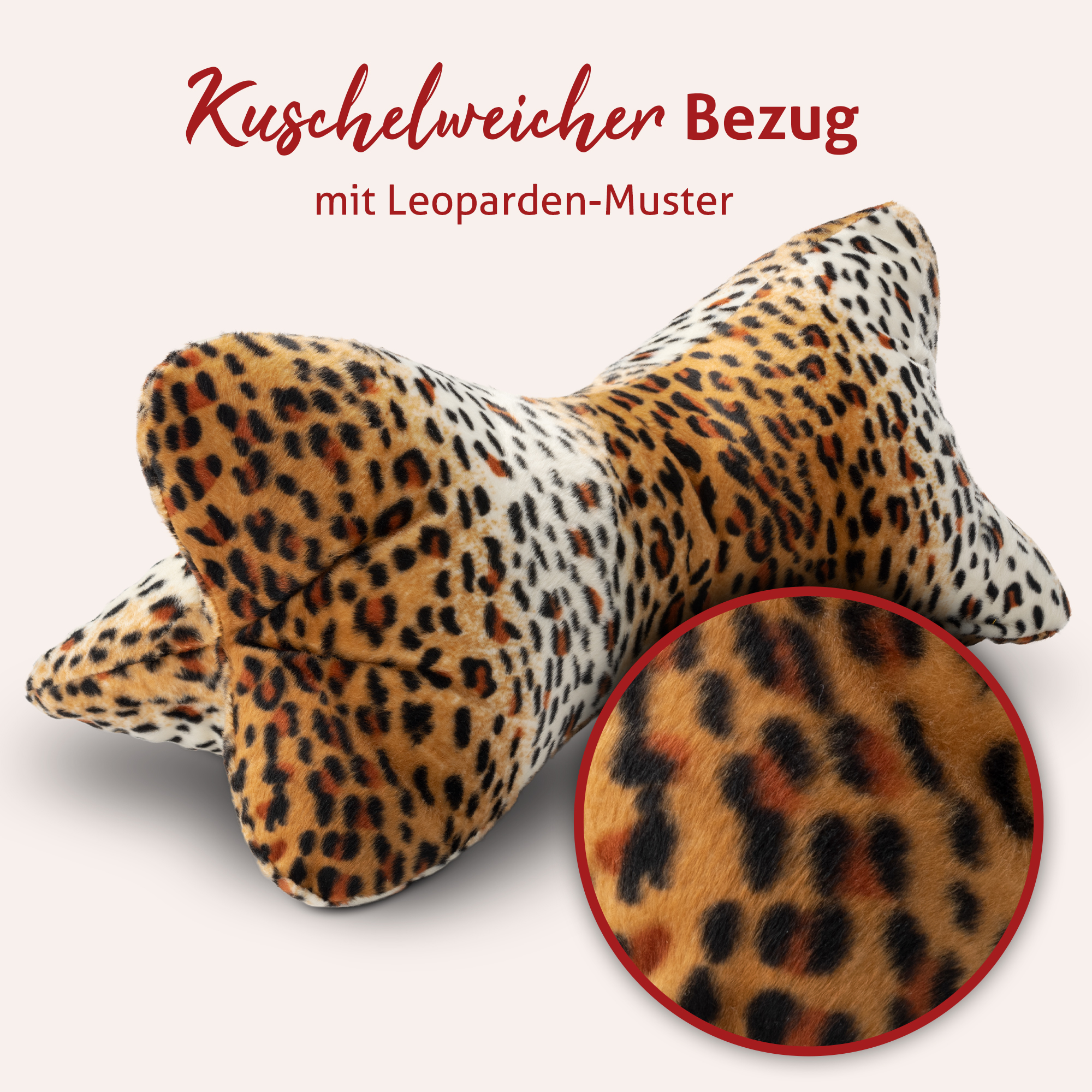 Plüschig weich bezogen: Das ideale Kuschelkissen!